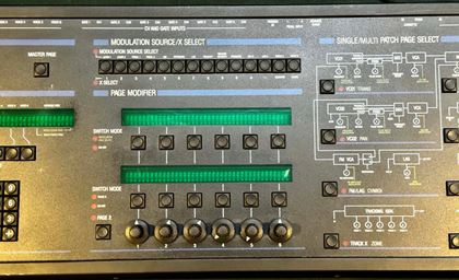 Oberheim-Xpander Oddernmart 6x audio inputs